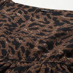 slenor Casual Puff Sleeves Printed Women Multicolor Top image 4