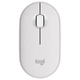 logitech Pebble Mouse 2 Wireless Optical Mouse with Silent Click Buttons (1000 DPI, Ultra Portable, Tonal White)-image-20