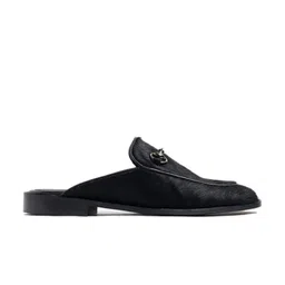 GRIFFIN Men Buckled Leather Latex Lined Mules image 4