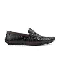 ROSSO BRUNELLO Men Printed Leather Loafers image 4