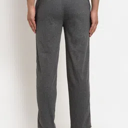 mack jonney VIMAL JONNEY Men Grey Solid Track Pants image 3
