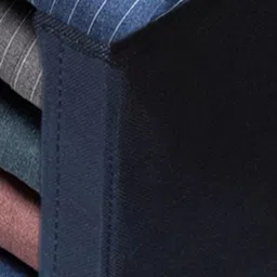 Kuber Industries Black 4 Pieces Non Woven Fabric Shirt Stacker image 5