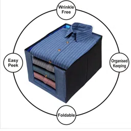 Kuber Industries Blue 6Pieces Multi-Utility Storage Boxes image 2