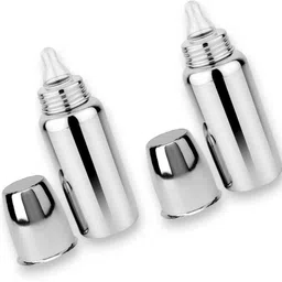 rb point Baby Stainless Steel Feeding Bottle for Kids/New Born (240 ML) - Food Grade Plastic, Silicone-picture-16
