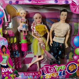 chalsi barbie doll couple set image 2