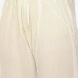 Biba by Rohit Bal Floral Embroidered Chanderi Silk Kurta With Churidar & Dupatta image 5