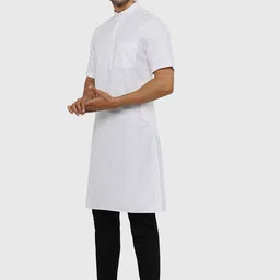 Modi Kurta Men Solid Cotton Kurtas image 3