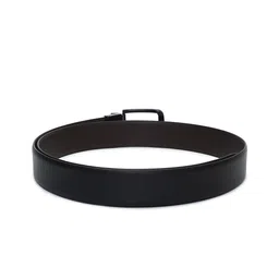 CRUSSET Men Textured Leather Reversible Formal Belt image 3