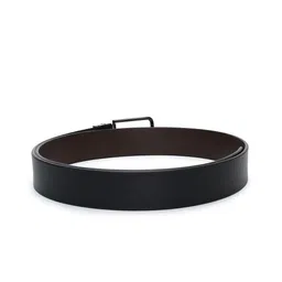 CRUSSET Men Textured Leather Reversible Formal Belt image 4