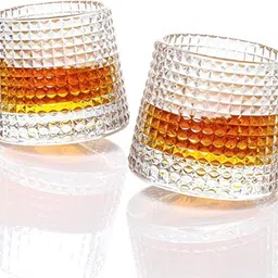 otak (Pack of 4) 101_fdgb 4 PCS CHEX DANCING GLASS pack of 4 Glass Set Water/Juice Glass image 2