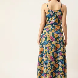 dressberry Women Maxi Blue Full Length Dress image 5