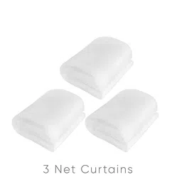 Special You White 3 Pieces Net Curtain Decorations image 5