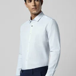 van heusen V Dot Textured Slim Fit Classic Formal Shirt image 3