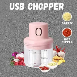 clairbell Electric Chopper, Rechargeable Chopper for Kitchen Vegetable & Onion Garlic J396 Electric Vegetable & Fruit Chopper-picture-24