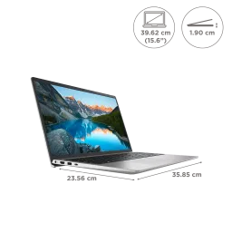 DELL Inspiron 3530 Intel Core i7 13th Gen Thin and Light Laptop (16GB, 512GB SSD, Windows 11, 15.6 inch FHD LED Backlit Display, MS Office 2021, Platinum Silver, 1.65 KG) image 2