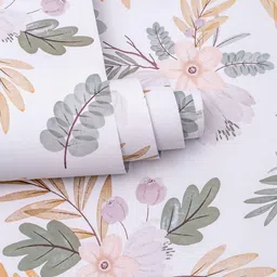 wallmonks Vinyl Floral & Botanical Multicolor Wallpaper-picture-11