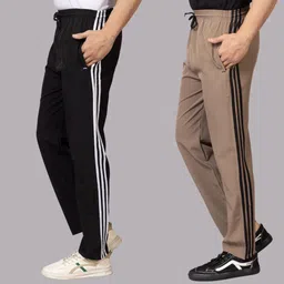 Pack of 2 AANYA CASUAL SOLID COTTON TRACKPANT FOR MEN FOR OUTDOOR Men Pyjama-picture-14