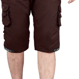 shree yamuna prints Solid Men Three Fourths image 3