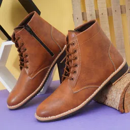 Royal Look Party Wear Shoes For Men ll Casual Shoes For Men ll Boots for Men Boots For Men-image-36