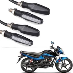 aksmit Side LED Indicator Light for Hero Splender iSMART image 1