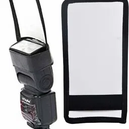 Simpex Silver White Flash Diffuser Reflector for Flash set of 1 pis of 3 Camera Flash Diffuser image 3