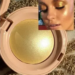 gfsu - go for something unique Best High Pigmented Long Stay Soft Touch Smoky gold baked blush Highlighter-picture-13
