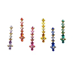 Comet Busters 3-Pcs Traditional Designer Bindi - BIN019 image 2