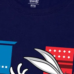 Wear Your Mind Boys Bugd Bunny Printed Pure Cotton T-shirt image 3