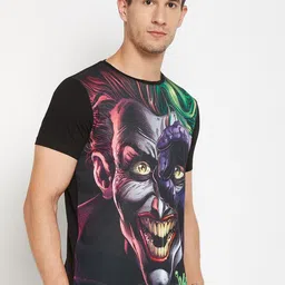 Wear Your Mind Joker Printed Regular Fit T-shirt image 3