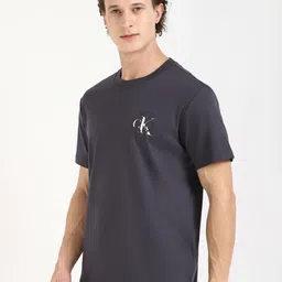 Calvin Klein Jeans Men Typography Printed Round Neck Cotton T-shirt image 5
