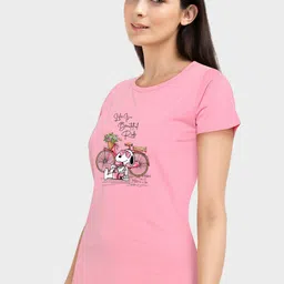CHOZI Pack Of 2 Graphic Printed Cotton T-shirt image 3