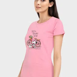 CHOZI Pack Of 2 Graphic Printed Cotton T-shirt image 4