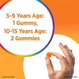 Centrum Kids, with probiotic, Vitamin C & 11 other nutrients for Immunity, Healthy Digestion & Eye Health (Veg) Gummies|World's No.1 Multivitamin image 4