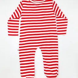 BAESD Infants Pack of 2 Striped Cotton Rompers image 3