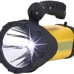 gallaxy Rechargeable Waterproof Bright Led Torch Light Laser Long Range Distance High Power Search Light Torch Emergency Light 3 hrs Torch Emergency Light image 3