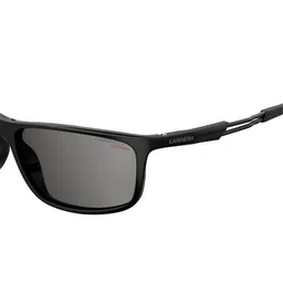 Carrera Men Grey Lens & Black Rectangle Sunglasses with Polarised & UV Lens 20178580762M9 image 3