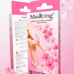 MasKing Set Of 2 Cherry Blossom Body Gel Waxing Kit image 2