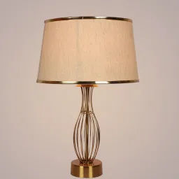 eliante by jainsons lights Cierras Gold Iron Table Lamp image 3
