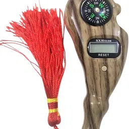 mahakal enterprises Mantra jap jaap mala for Pooja Meditation with 5 Digit led Screen Compass(1 pcs) Digital Tally Counter image 4