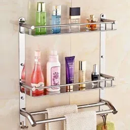 adonz NL_Towel Holder-41 Silver Towel Holder image 2
