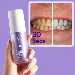 elibliss E-Smile V34 Teeth Whitening Solution with Purple Tint for Stain Neutralization Teeth Whitening Kit image 2