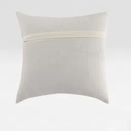 STITCHNEST Peach-Coloured & Brown Set of 5 Geometric Square Cushion Covers image 4