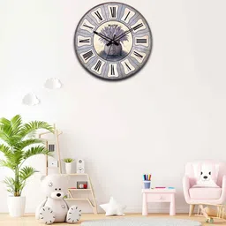 olive tree 12 Inches Classic Wooden Clock image 1