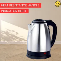 frony Electric Kettle With Stainless Steel Body 2 Litre for Boiling Water & coffeeB185 Electric Kettle-picture-22