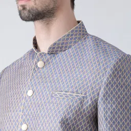 DEYANN Woven Sherwani image 4