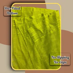 jiwa essence Wave Embroidery Premium Quality Cotton Washable Adults Mosquito Net image 2