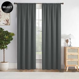 homemonde 213.36 cm (7 ft) Polyester Blackout Door Curtain (Pack Of 2)-picture-13