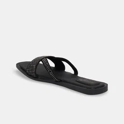 Forever Glam by Pantaloons Embellished Open Toe Flats image 4