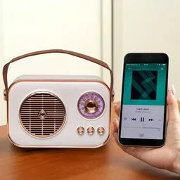 Coracao Bluetooth Wireless Speaker with USB Input & Hands-Free Calling (10W RMS Power) 7 W Bluetooth Speaker image 3