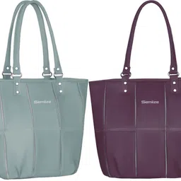 semiize Women Green, Purple Shoulder Bag-picture-21
